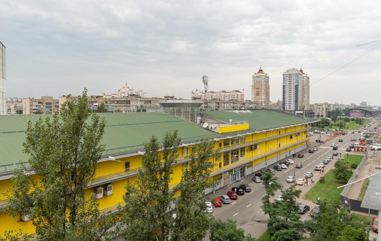 Чудова Квартира Для Відпочинку І Роботи На Оболоні เคียฟ ภายนอก รูปภาพ